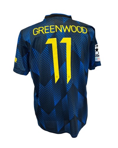 Manchester United 2021-2022 THIRD Taille "XL" 11 GREENWOOD
