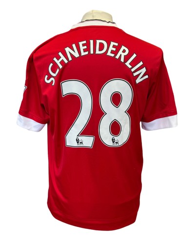 Manchester United 2015-2016 HOME Taille "L" 28 SCHNEIDERLIN