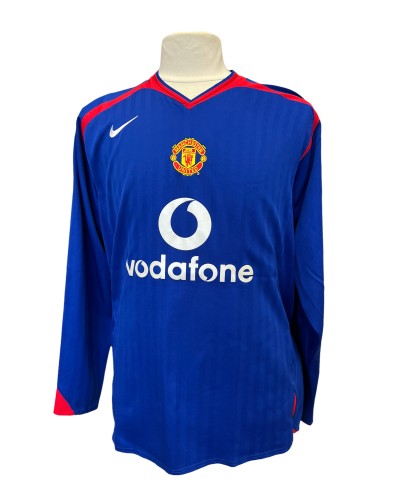 Manchester United 2005-2006 AWAY Taille "XL" 4 HEINZE