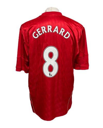 Liverpool 2010-2011 HOME Taille "XL" 8 GERRARD