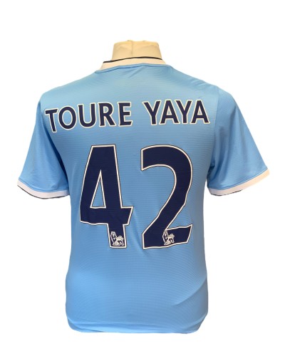 Manchester City 2013-2014 HOME 42 TOURE YAYA