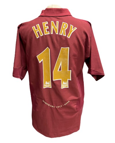 Arsenal 2005-2006 HOME 14 HENRY