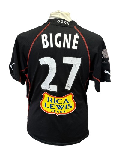 Nice 2003-2004 AWAY 27 BIGNE