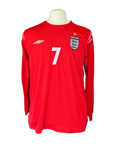 Angleterre 2004 AWAY 7 BECKHAM