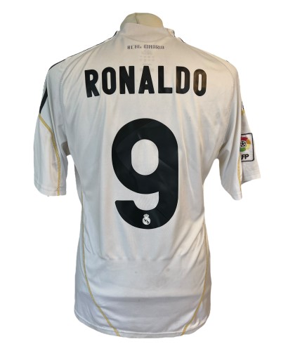 Real Madrid 2009-2010 HOME 9 RONALDO